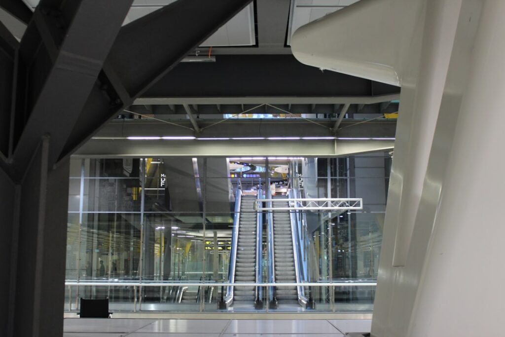 Photo indoor scissor lift