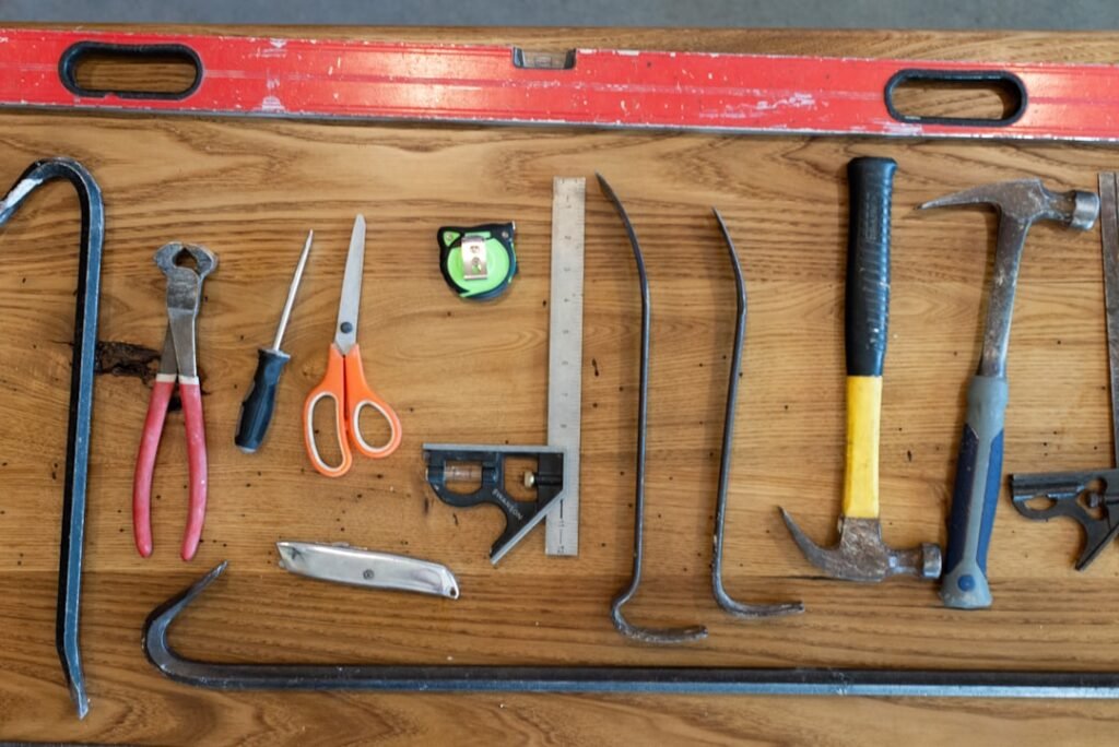 Photo material handling tools