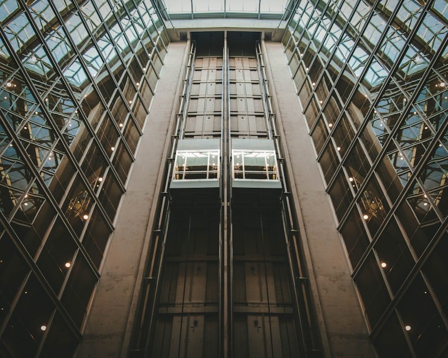 passenger lift installation