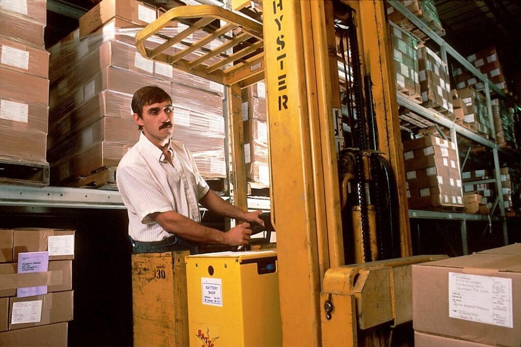 Photo goods hoists warehouse operations safety