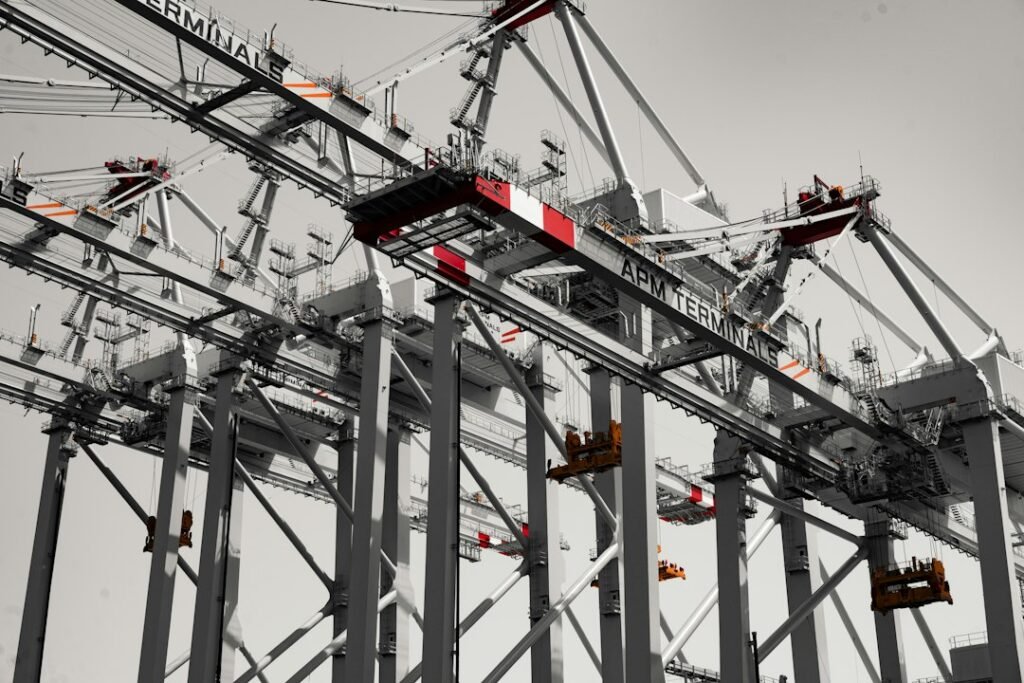Photo Goods hoist safety practices