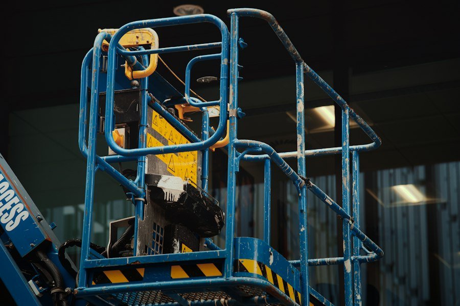 Photo Goods hoist safety practices
